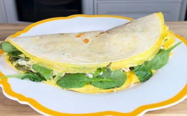 Egg Tortilla Wrap