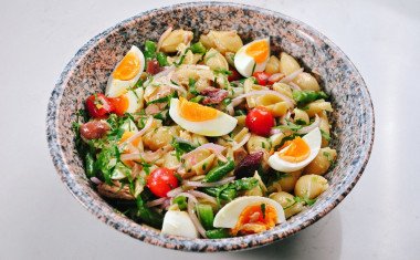 Nicoise pasta salad 1 1
